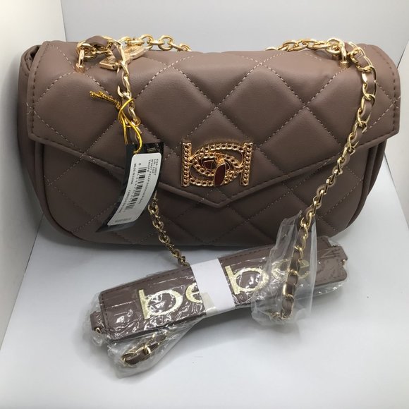 Bebe Wyatt V Flap Handbag - Picture 3 of 6